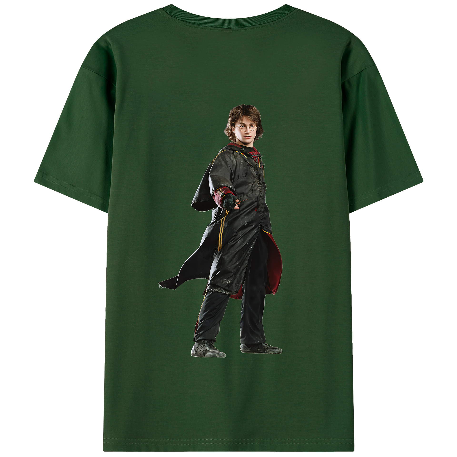 （画像用） Harry Potter ハリー・ポッターシリーズ 綿100％半袖Tシャツ（背面プリント）